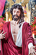 Besapiés del Santísimo Cristo Yacente (Iglesia Mayor Prioral) (El Puerto de Santa María (Cádiz). 2 de noviembre de 2013