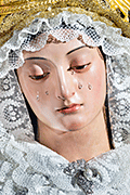 Besamanos de Nuestra Señora de la Soledad (Iglesia Prioral de Nuestra Señora de los Milagros - El Puerto de Santa María (Cádiz) - 12 de octubre de 2014