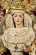Besamanos de Nuestra Señora de la Piedad (Iglesia Prioral de Nuestra Señora de los Milagros - El Puerto de Santa María (Cádiz) - 23 de noviembre de 2014