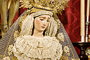 Besamanos de Nuestra Señora de la Piedad (Iglesia Prioral de Nuestra Señora de los Milagros - El Puerto de Santa María (Cádiz) - 23 de noviembre de 2014