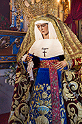 Besamanos de María Santísima de la Amargura (Iglesia de San Joaquin) (El Puerto de Santa María (Cádiz). 8 de diciembre de 2014