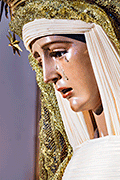 Besamanos de María Santísima de la Amargura (Iglesia de San Joaquin) (El Puerto de Santa María (Cádiz). 8 de diciembre de 2014