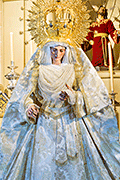 Besamanos de María Santísima de Gracia y Esperanza (Iglesia Mayor Prioral de Nuestra Señora de los Milagros - El Puerto de Santa María (Cádiz) - 21 de diciembre de 2014