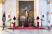 Besapiés del Santísimo Cristo de la Redención en su Reposición al Culto tras su restauración (Iglesia de San Francisco - Sanlúcar de Barrameda (Cádiz) - 8 y 9 de noviembre de 2014