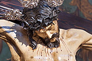 Besapiés del Santísimo Cristo de la Redención en su Reposición al Culto tras su restauración (Iglesia de San Francisco - Sanlúcar de Barrameda (Cádiz) - 8 y 9 de noviembre de 2014
