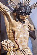 Besapiés del Santísimo Cristo de la Redención en su Reposición al Culto tras su restauración (Iglesia de San Francisco - Sanlúcar de Barrameda (Cádiz) - 8 y 9 de noviembre de 2014