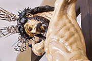Besapiés del Santísimo Cristo de la Redención en su Reposición al Culto tras su restauración (Iglesia de San Francisco - Sanlúcar de Barrameda (Cádiz) - 8 y 9 de noviembre de 2014