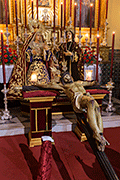 Besapiés del Santísimo Cristo de los Milagros (Iglesia de Santo Domingo) (Sanlúcar de Barrameda (Cádiz). 2 de marzo de 2014.