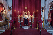 Besamanos de Santísimo Cristo del Perdón (Iglesia de San Miguel) (Sanlúcar de Barrameda (Cádiz). 14 de marzo de 2014