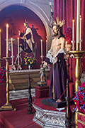 Besamanos de Santísimo Cristo del Perdón (Iglesia de San Miguel) (Sanlúcar de Barrameda (Cádiz). 14 de marzo de 2014