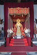 Besamanos de Nuestra Señora de la Victoria (Iglesia de San Miguel) (Sanlúcar de Barrameda - Cádiz). 22 de marzo de 2014