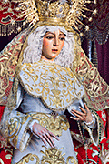 Besamanos de Nuestra Señora de la Victoria (Iglesia de San Miguel) (Sanlúcar de Barrameda - Cádiz). 22 de marzo de 2014