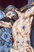 Besapiés de Nuestro Señor Jesucristo del Santo Entierro (Iglesia de San Francisco) (Sanlúcar de Barrameda - Cádiz). 29 de marzo de 2014