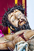 Besapiés del Santísimo Cristo de la Luz (Centro Pastoral San Luis Gonzaga) (Sanlúcar de Barrameda - Cádiz). 5 de abril de 2014