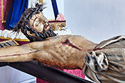 Besapiés del Santísimo Cristo de la Luz (Centro Pastoral San Luis Gonzaga) (Sanlúcar de Barrameda - Cádiz). 5 de abril de 2014