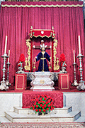 Besapiés de Nuestro Padre Jesús de la Oración en el Huerto (Iglesia de San Diego) (Sanlúcar de Barrameda - Cádiz). Domingo de Pasión. 6 de abril de 2014