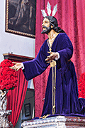 Besapiés de Nuestro Padre Jesús de la Oración en el Huerto (Iglesia de San Diego) (Sanlúcar de Barrameda - Cádiz). Domingo de Pasión. 6 de abril de 2014