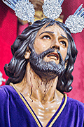 Besapiés de Nuestro Padre Jesús de la Oración en el Huerto (Iglesia de San Diego) (Sanlúcar de Barrameda - Cádiz). Domingo de Pasión. 6 de abril de 2014