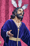 Besapiés de Nuestro Padre Jesús de la Oración en el Huerto (Iglesia de San Diego) (Sanlúcar de Barrameda - Cádiz). Domingo de Pasión. 6 de abril de 2014