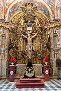 Besapiés del Santísimo Cristo de la Sed (Iglesia de Nuestra Señora de la O) (Sanlúcar de Barrameda - Cádiz). Domingo de Pasión. 6 de abril de 2014