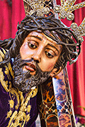 Besamanos de Nuestro Padre Jesús Nazareno (Santuario de Nuestra Señora de la Caridad) (Sanlúcar de Barrameda - Cádiz). Viernes de Dolores, 11 de abril de 2014