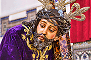Besamanos de Nuestro Padre Jesús Nazareno (Santuario de Nuestra Señora de la Caridad) (Sanlúcar de Barrameda - Cádiz). Viernes de Dolores, 11 de abril de 2014