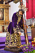 Besamanos de Nuestro Padre Jesús Nazareno (Santuario de Nuestra Señora de la Caridad) (Sanlúcar de Barrameda - Cádiz). Viernes de Dolores, 11 de abril de 2014