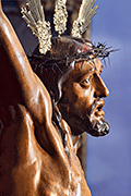 Besapiés del Santísimo Cristo de la Expiración (Iglesia de San Nicolás de Bari) (Sanlúcar de Barrameda - Cádiz). Viernes de Dolores, 11 de abril de 2014