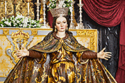 Besamanos de Nuestra Señora de los Desamparados (Iglesia de Nuestra Señora de los Desamparados) (Sanlúcar de Barrameda - Cádiz). 10 de mayo de 2014