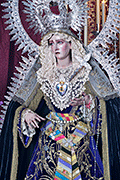 Besamanos de María Santísima del Amor, (Iglesia de San Francisco) (Sanlúcar de Barrameda - Cádiz). 28 de junio de 2014