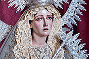 Besamanos de María Santísima del Amor, (Iglesia de San Francisco) (Sanlúcar de Barrameda - Cádiz). 28 de junio de 2014