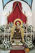 Besamanos de Nuestra Señora del Carmen (Capilla de Nuestra Señora del Carmen "La Capillita") (Sanlúcar de Barrameda - Cádiz). 16 de julio de 2014