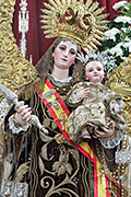 Besamanos de Nuestra Señora del Carmen (Capilla de Nuestra Señora del Carmen "La Capillita") (Sanlúcar de Barrameda - Cádiz). 16 de julio de 2014