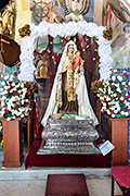 Besamanos de Nuestra Señora del Carmen (Capilla de Nuestra Señora del Carmen) (Bajo de Guía - Sanlúcar de Barrameda - Cádiz). 16 de julio de 2014