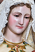 Besamanos de Nuestra Señora del Carmen (Capilla de Nuestra Señora del Carmen) (Bajo de Guía - Sanlúcar de Barrameda - Cádiz). 16 de julio de 2014