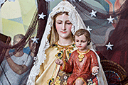 Besamanos de Nuestra Señora del Carmen (Capilla de Nuestra Señora del Carmen) (Bajo de Guía - Sanlúcar de Barrameda - Cádiz). 16 de julio de 2014