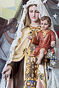 Besamanos de Nuestra Señora del Carmen (Capilla de Nuestra Señora del Carmen) (Bajo de Guía - Sanlúcar de Barrameda - Cádiz). 16 de julio de 2014