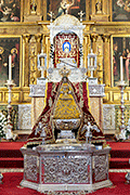 Besamanos de Nuestra Señora de la Caridad coronada, Patrona de Sanlúcar de Barrameda (Basílica Menor de Nuestra Señora de la Caridad coronada) (Sanlúcar de Barrameda - Cádiz). 31 de julio y 1 de agosto de 2014