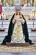 Besamanos de Santa María de la Jara (Iglesia de Nuestra Señora del Carmen - Sanlúcar de Barrameda (Cádiz). 12 de septiembre de 2014