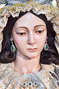 Besamanos de Santa María de la Jara (Iglesia de Nuestra Señora del Carmen - Sanlúcar de Barrameda (Cádiz). 12 de septiembre de 2014