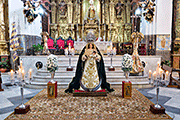 Besamanos de Santa María de la Jara (Iglesia de Nuestra Señora del Carmen - Sanlúcar de Barrameda (Cádiz). 12 de septiembre de 2014