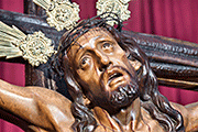 Besapiés del Santísimo Cristo de la Expiración (Iglesia de San Nicolás de Barí - Sanlúcar de Barrameda (Cádiz). 12 de septiembre de 2014