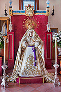 Besamanos de María Santísima del Dulce Nombre (Iglesia de Nuestra Señora del Carmen - Bonanza - Sanlúcar de Barrameda - Cádiz) - 13 de septiembre de 2014