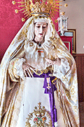 Besamanos de María Santísima del Dulce Nombre (Iglesia de Nuestra Señora del Carmen - Bonanza - Sanlúcar de Barrameda - Cádiz) - 13 de septiembre de 2014