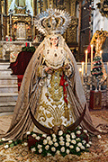 Besamanos de Nuestra Señora de Guadalupe (Iglesia de Nuestra Señora del Carmen) (Sanlúcar de Barrameda - Cádiz). 12 de diciembre de 2013