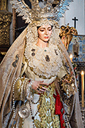 Besamanos de Nuestra Señora de Guadalupe (Iglesia de Nuestra Señora del Carmen) (Sanlúcar de Barrameda - Cádiz). 12 de diciembre de 2013