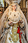 Besamanos de Nuestra Señora de Guadalupe (Iglesia de Nuestra Señora del Carmen) (Sanlúcar de Barrameda - Cádiz). 12 de diciembre de 2013