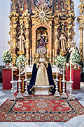Besamanos de María Santísima del Mayor Dolor (Iglesia de Nuestra Señora del Carmen - Sanlúcar de Barrameda (Cádiz) - 12 de octubre de 2014