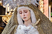 Besamanos de María Santísima del Mayor Dolor (Iglesia de Nuestra Señora del Carmen - Sanlúcar de Barrameda (Cádiz) - 12 de octubre de 2014