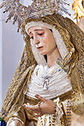 Besamanos de María Santísima del Mayor Dolor (Iglesia de Nuestra Señora del Carmen - Sanlúcar de Barrameda (Cádiz) - 12 de octubre de 2014